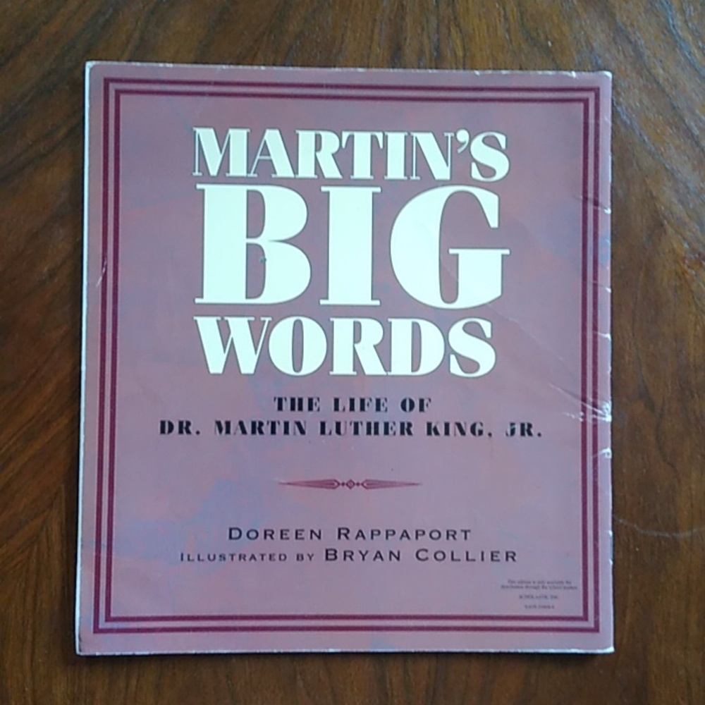 Martin Luther King Junior MLK Jr Children's Picture Book History Biography Home